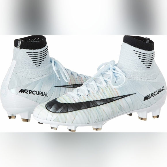 Nike junior mercurial x victory 6 soccer shoes cleats CR7 flyknit size 4.5 kids - Picture 1 of 11
